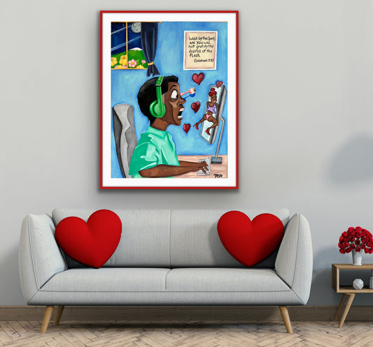 "Fleshly Desires" Print