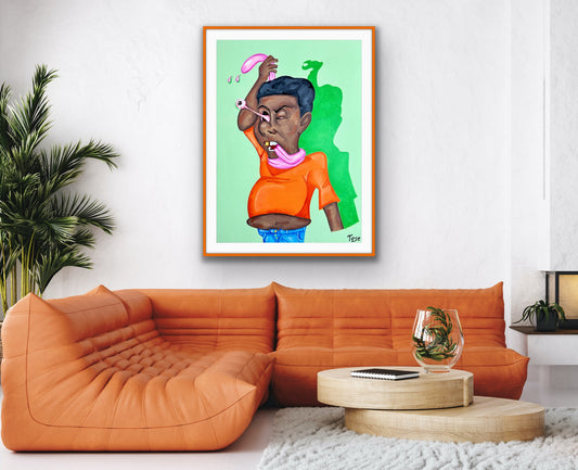 "Power of the tongue" Print