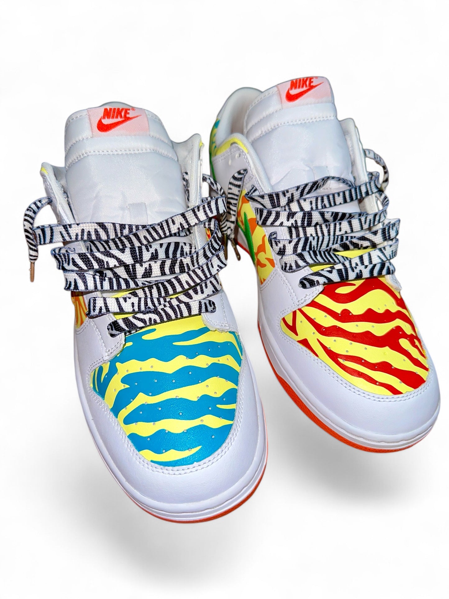 Zebra Stripe Dunks